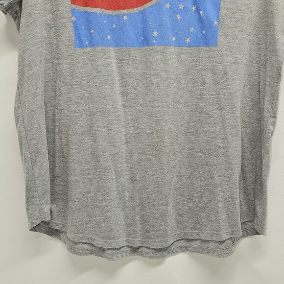 Coca-Cola Unity Collection Maurice's 1971 Vintage Flag Graphic Gray Soft Blend - Picture 5 of 13